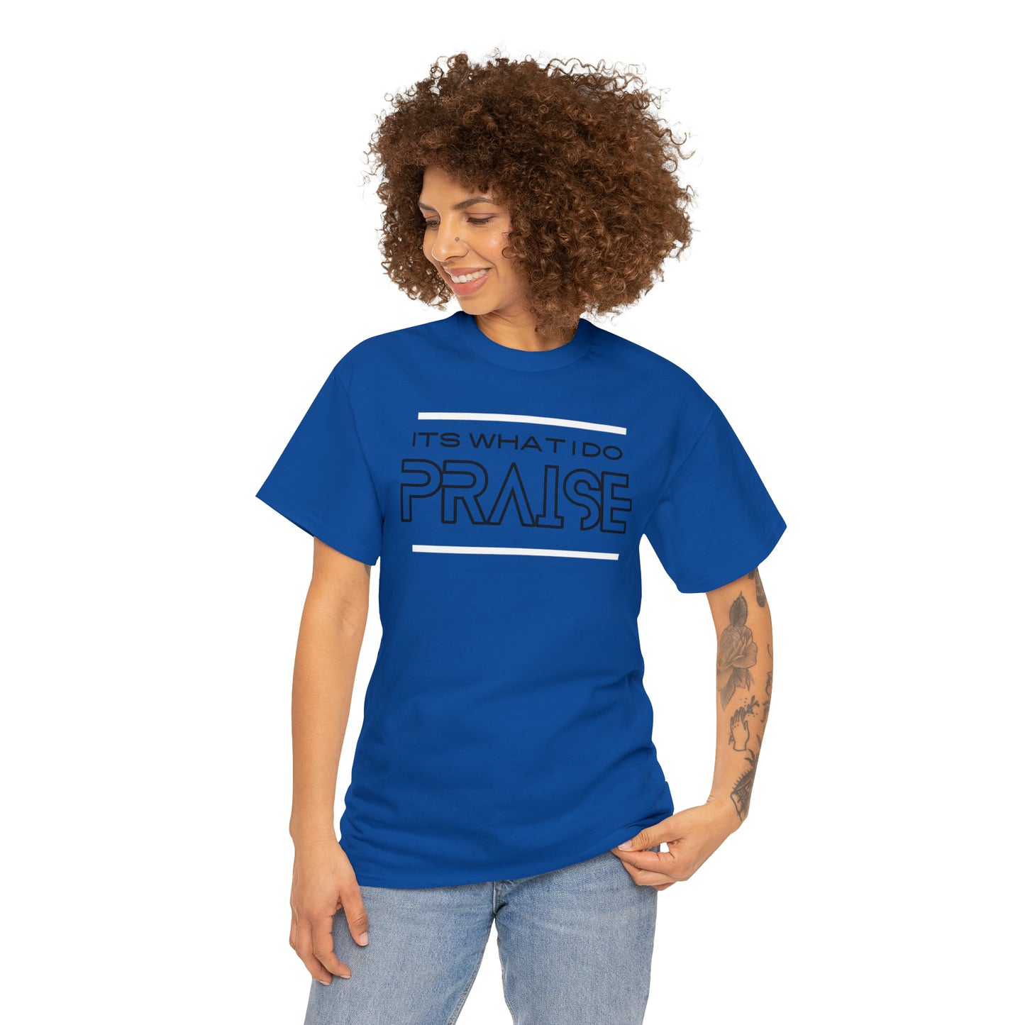 Praise is what I do Unisex Heavy Cotton Tee