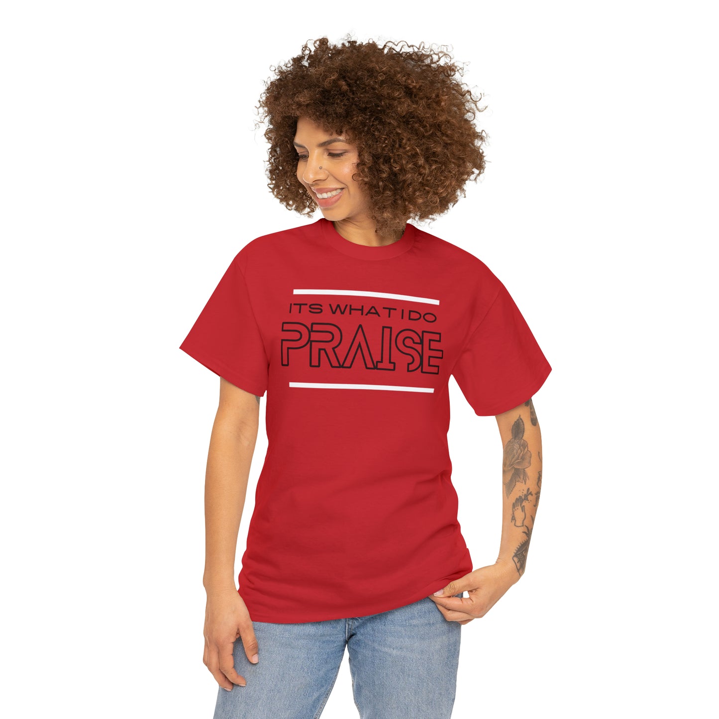 Praise is what I do Unisex Heavy Cotton Tee