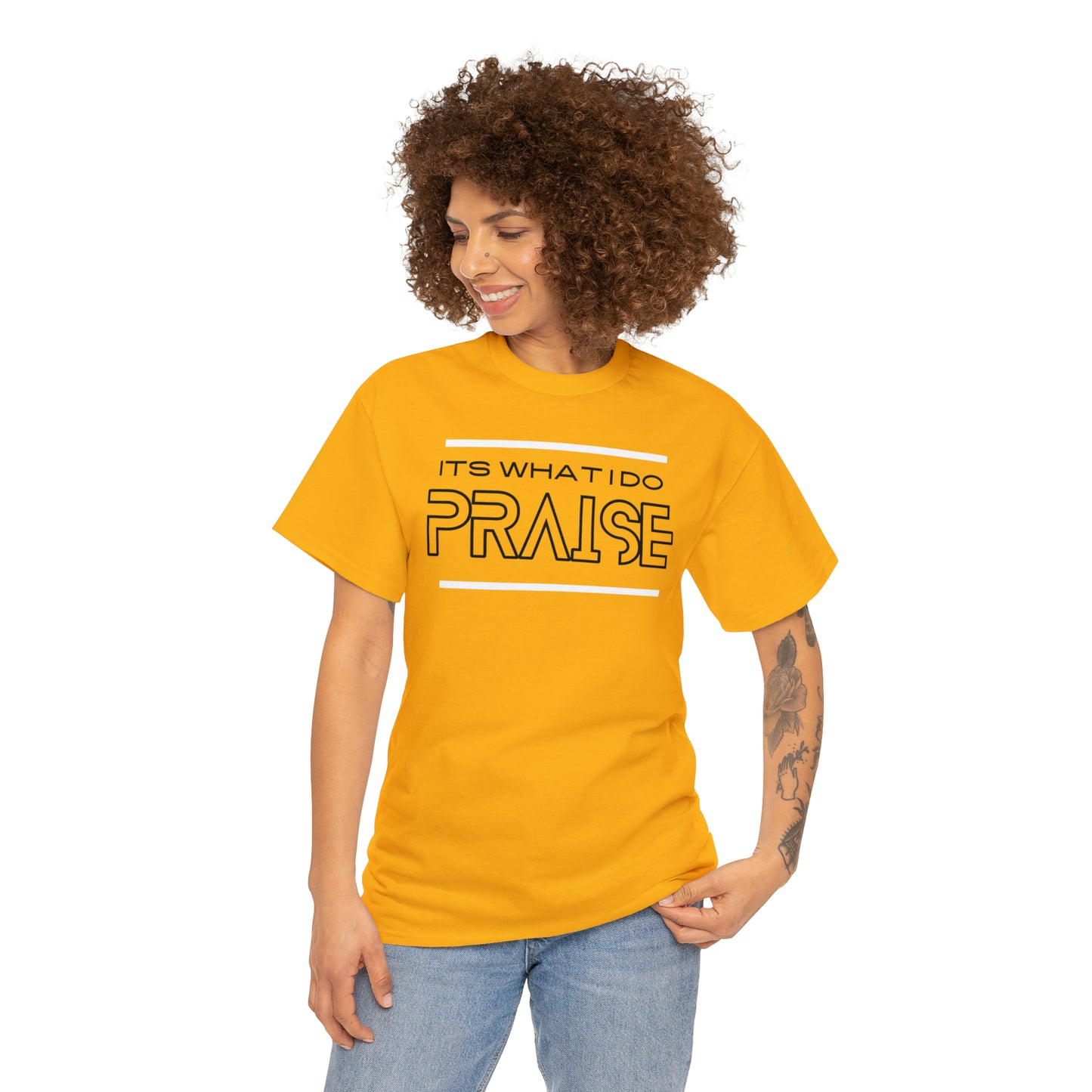 Praise is what I do Unisex Heavy Cotton Tee