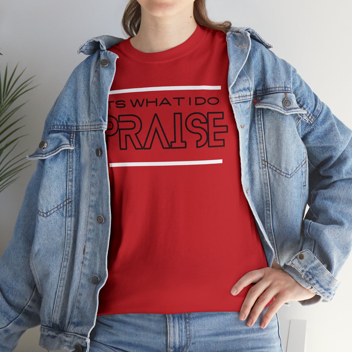 Praise is what I do Unisex Heavy Cotton Tee