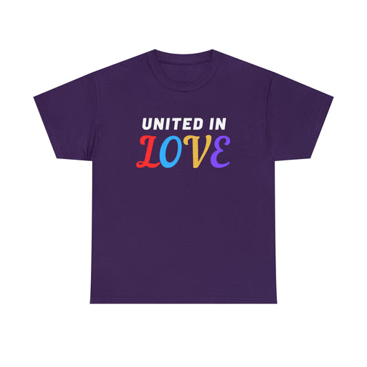 United in Love Unisex Heavy Cotton Tee