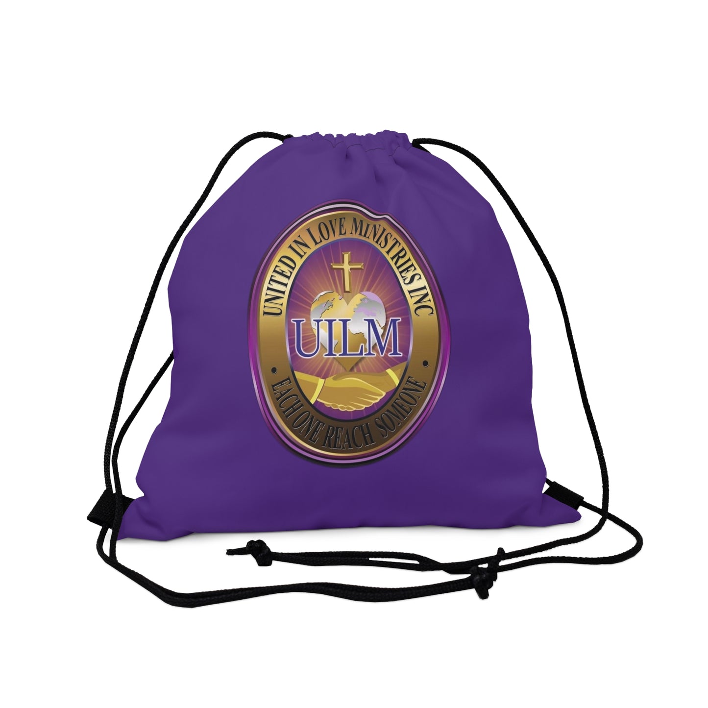 UILM-United in Love Ministries Outdoor Drawstring Bag