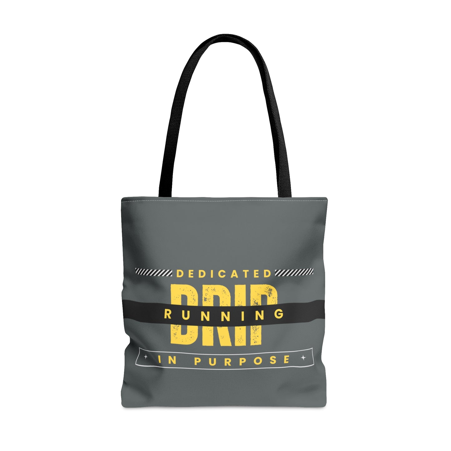 Drip-Dedicated Running in Purpose Tote Bag (AOP)