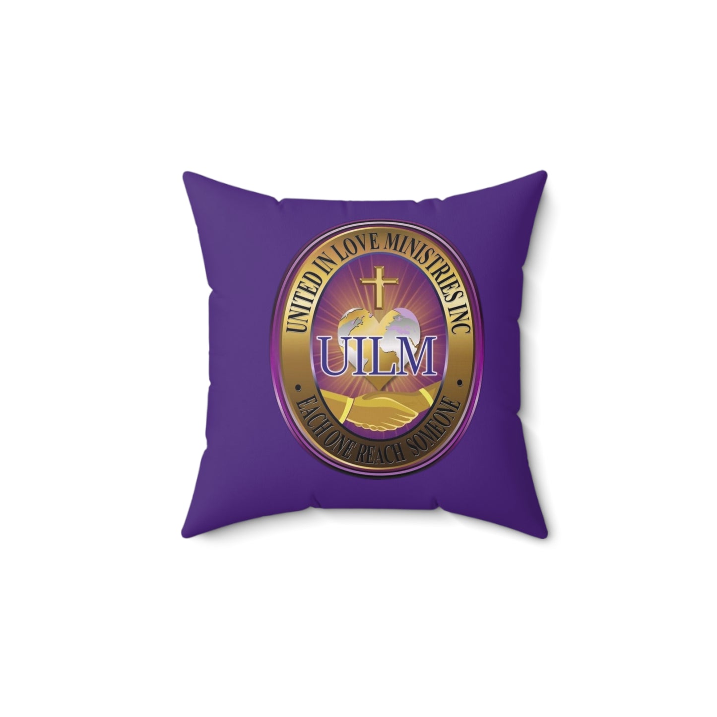 United In Love-UILM Spun Polyester Square Pillow