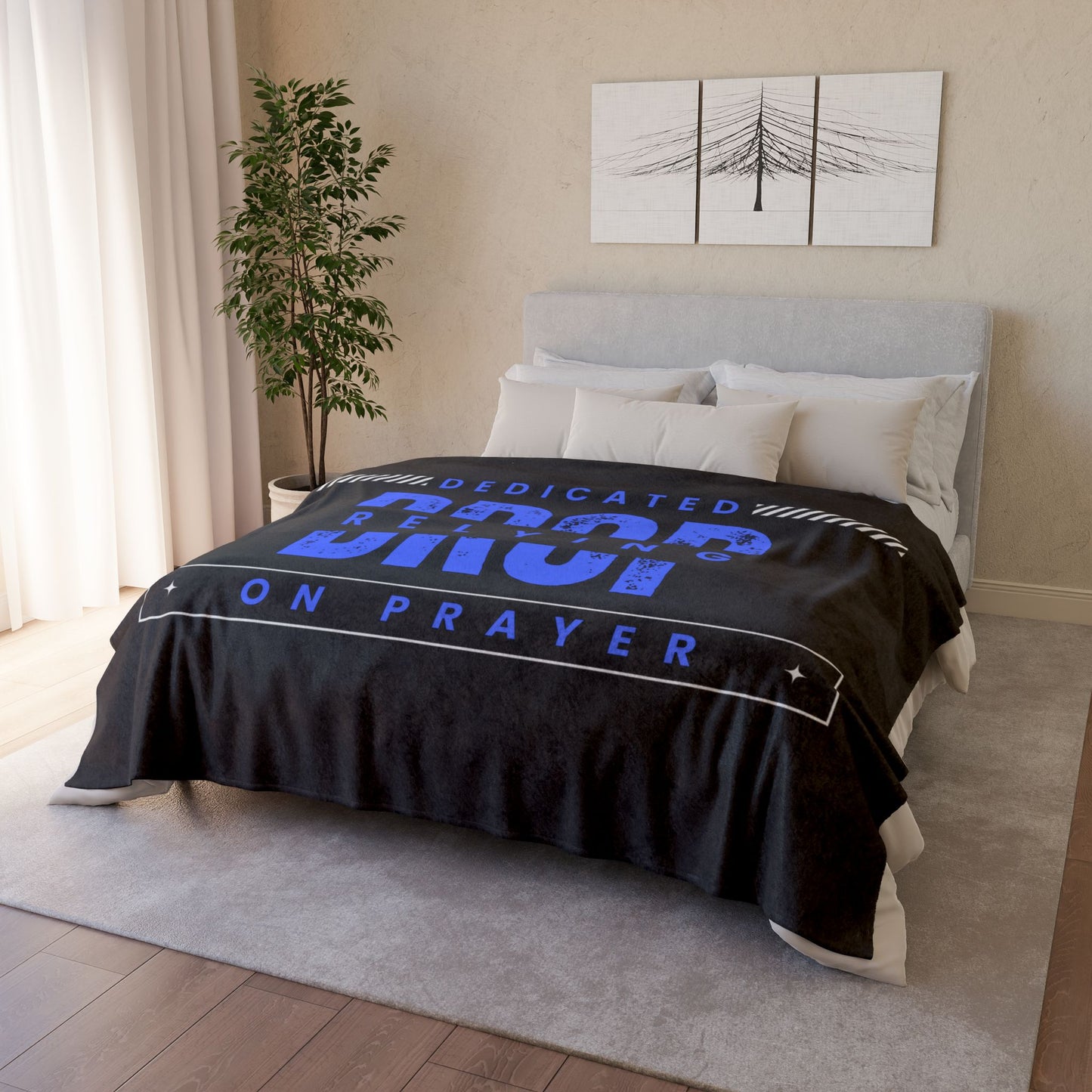 DROP  Dedicated relying on Prayer Soft Polyester Blanket