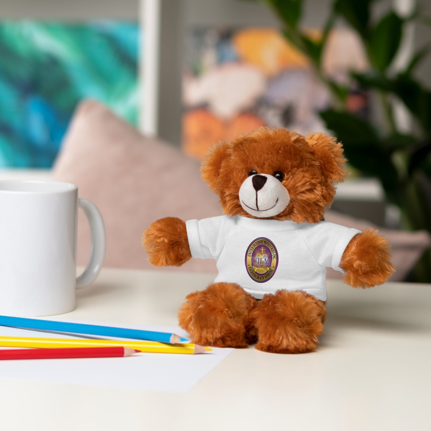 United in Love Stuffed Animals with Tee