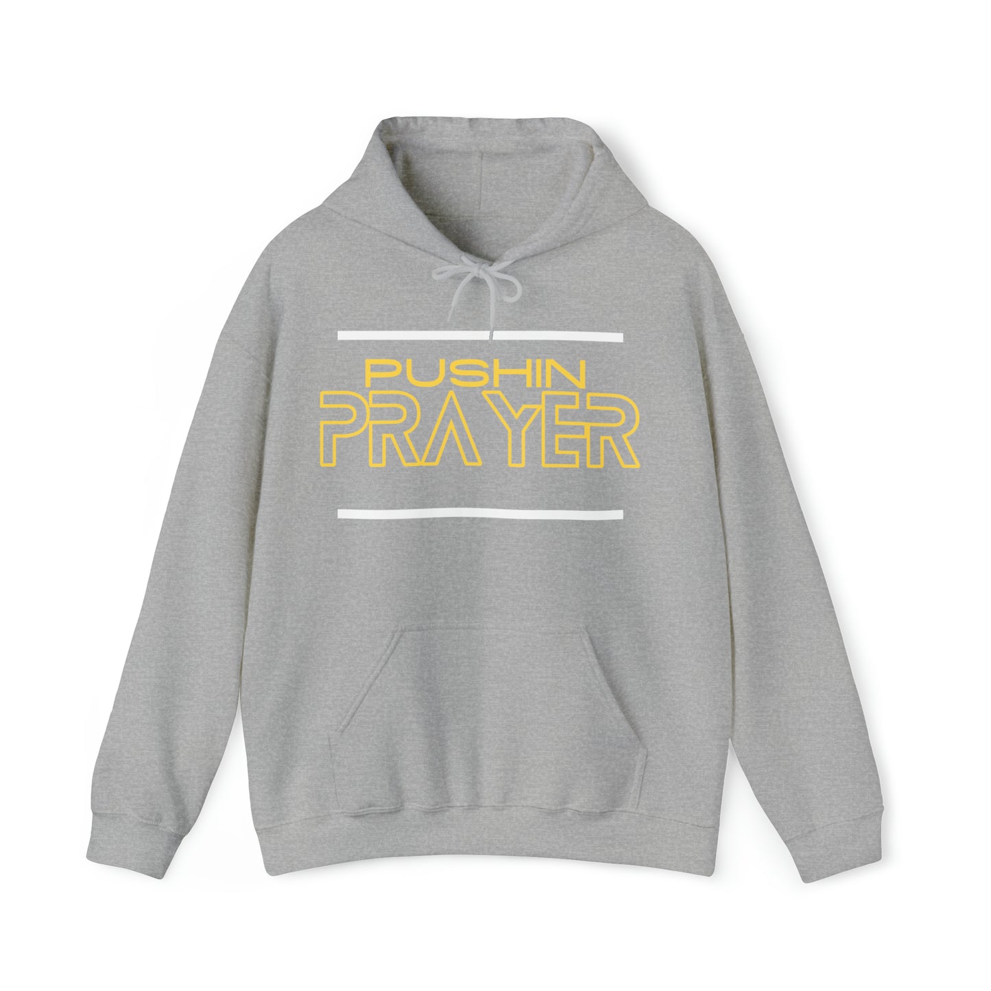 Pushin Prayer Unisex Heavy Blend™ Hooded Sweatshirt