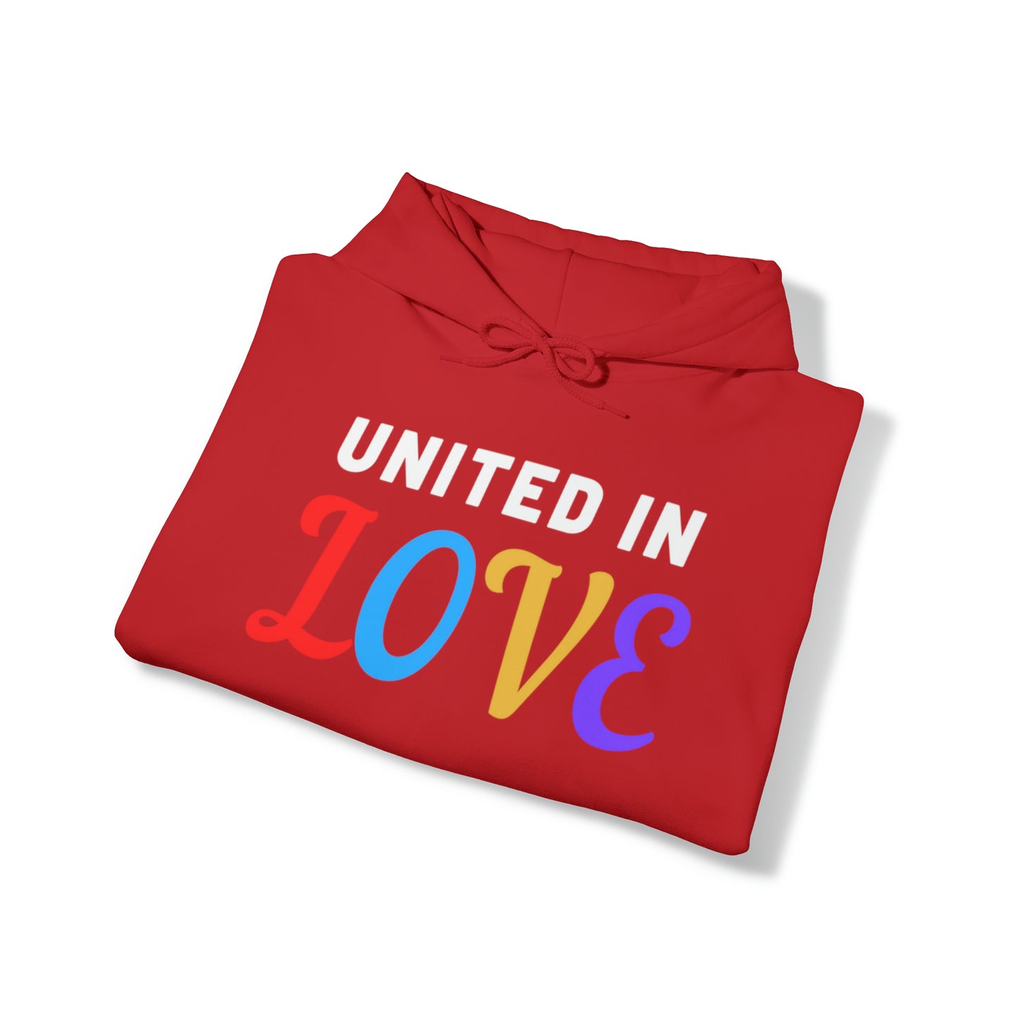 United in Love Unisex Heavy Blend™ Hooded Sweatshirt