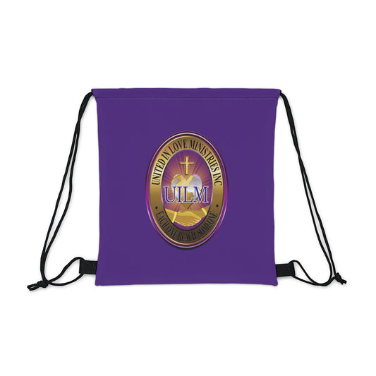 UILM-United in Love Ministries Outdoor Drawstring Bag