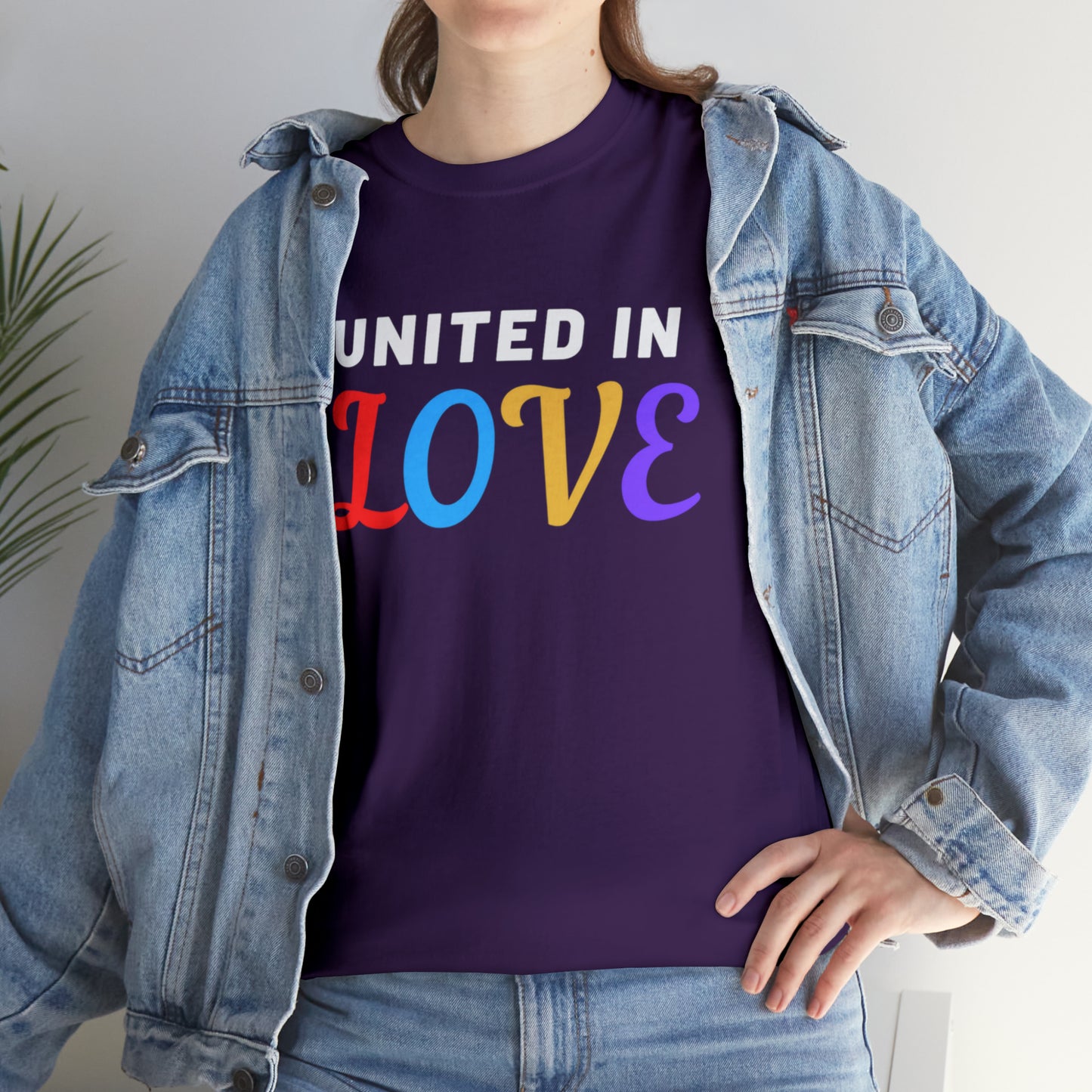 United in Love Unisex Heavy Cotton Tee