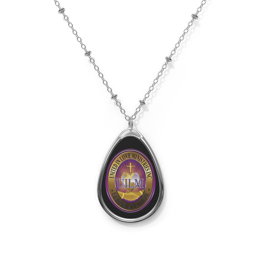 UILM-United in Love Ministries Oval Necklace