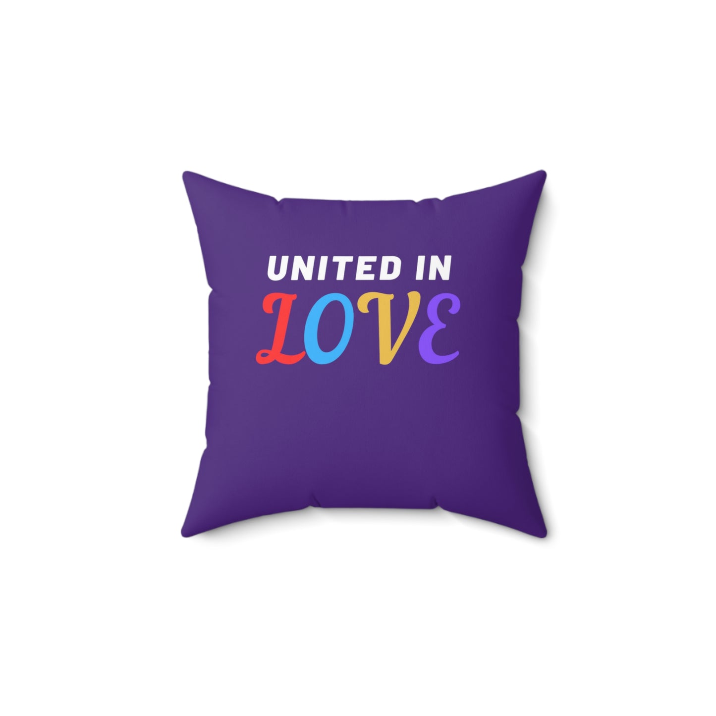 United In Love-UILM Spun Polyester Square Pillow