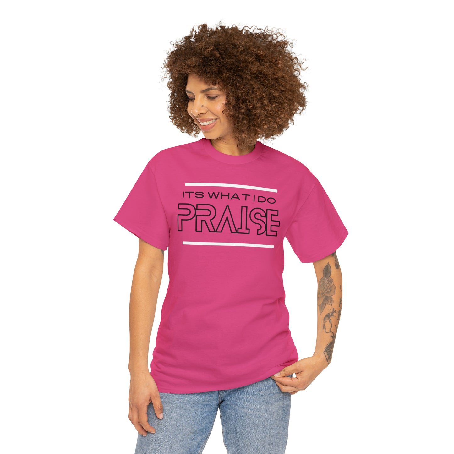 Praise is what I do Unisex Heavy Cotton Tee