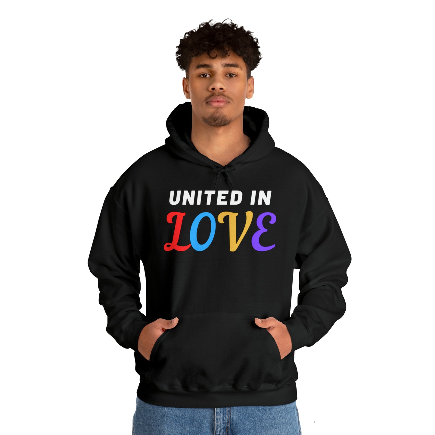 United in Love Unisex Heavy Blend™ Hooded Sweatshirt