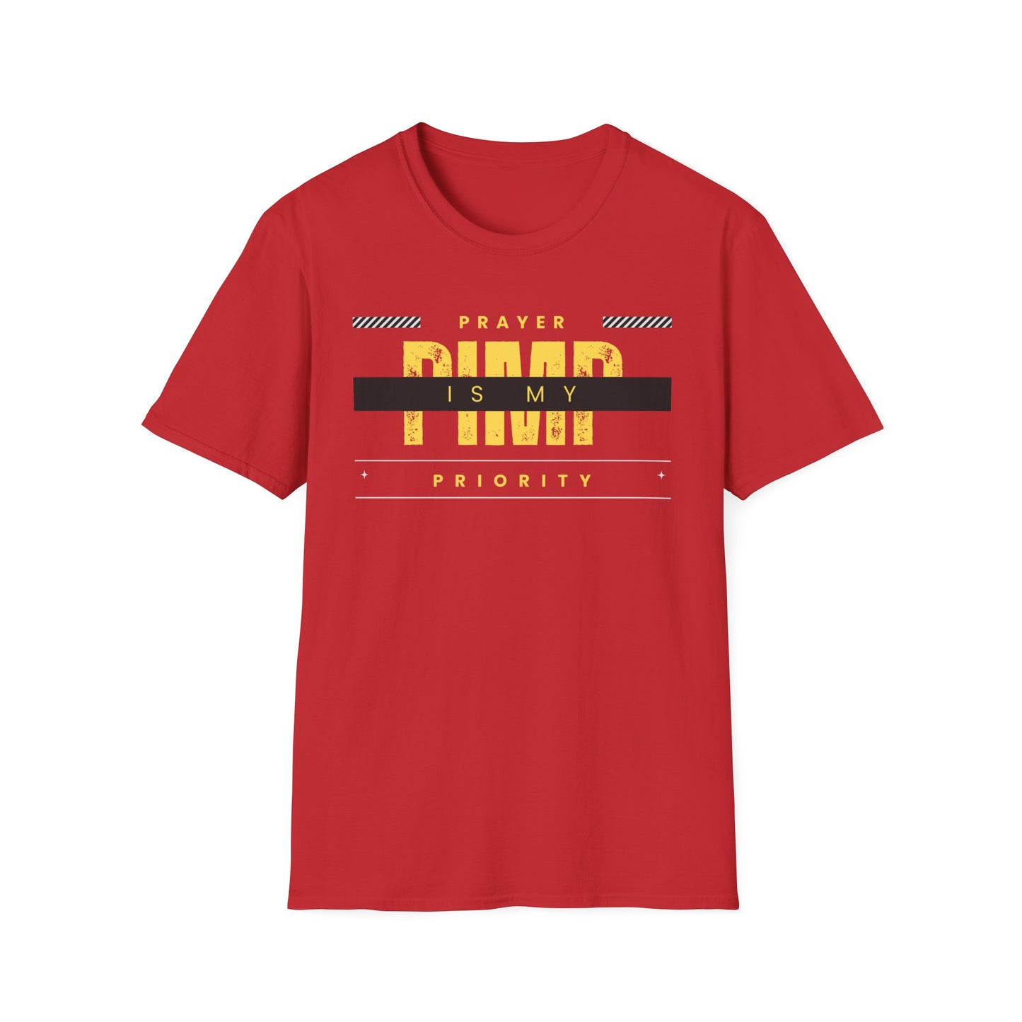 PIMP- Prayer is my Priority Unisex Softstyle T-Shirt