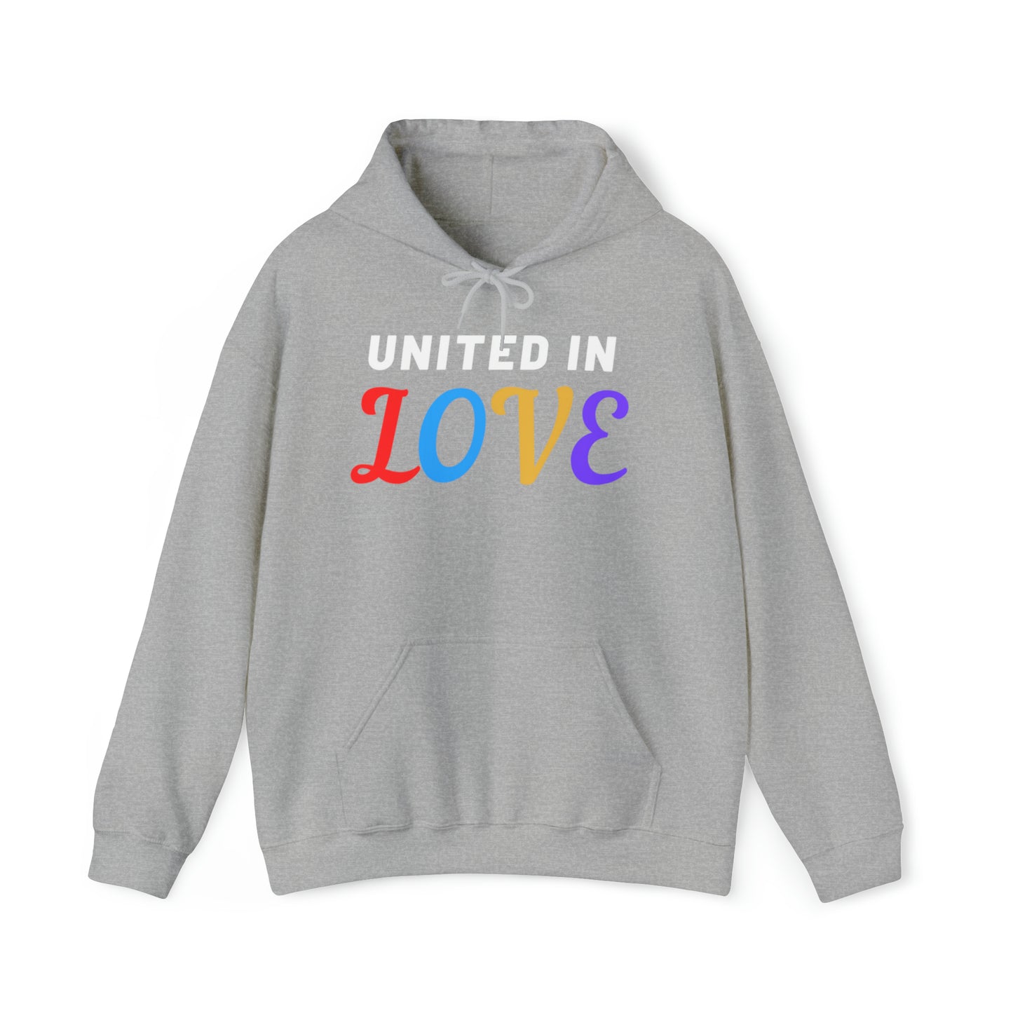 United in Love Unisex Heavy Blend™ Hooded Sweatshirt